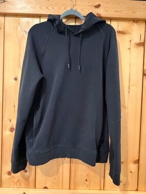 Men's lululemon City Sweat Black Hooded Pullover Sweatshirt Medium